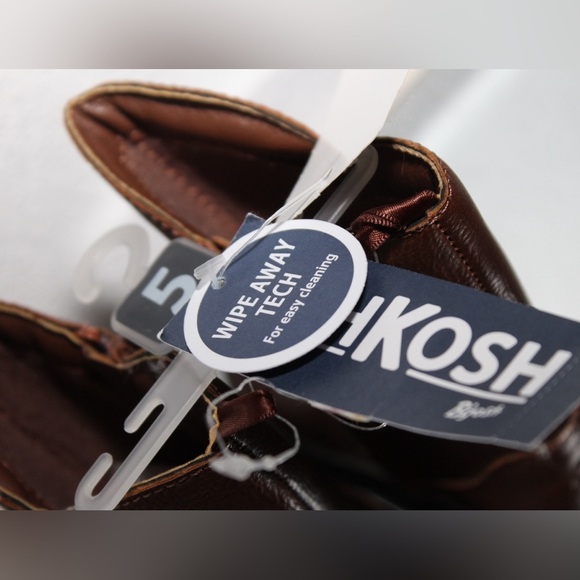 OSHKOSH B'GOSH Girl's Lumi Knee High Boot Brown Toddler 5 - Picture 3 of 6